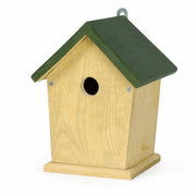 Houten vogelhuisje met voorkant opening — foto 2