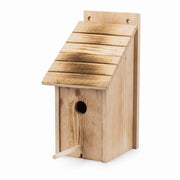 Houten vogelhuisje bruin formaat 12 × 14,5 cm — foto 2