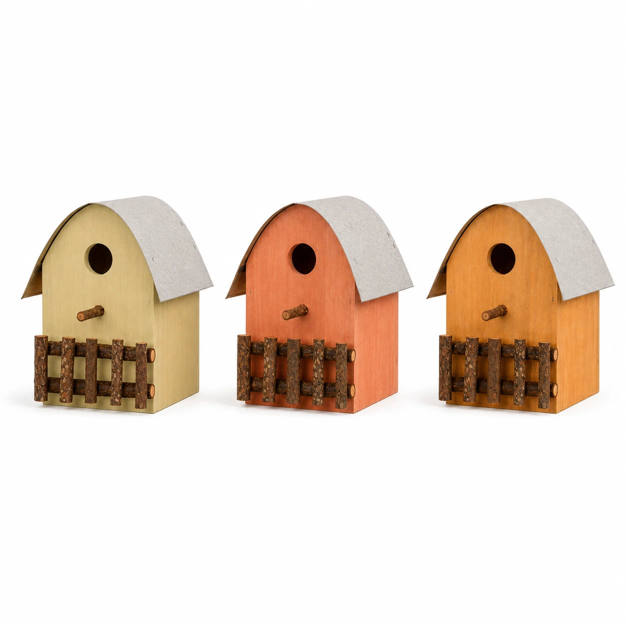 Vogelhuisje decoratief gemengd — foto 2