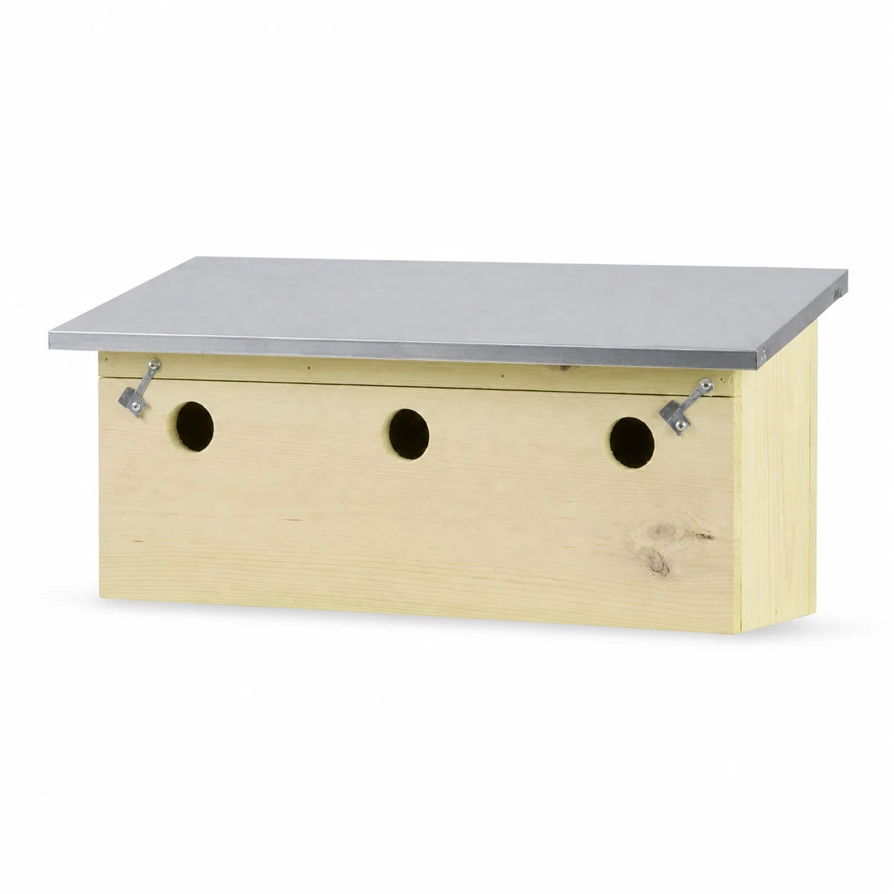 Vogelhuisje horizontaal van hout grenen FSC® — foto 2