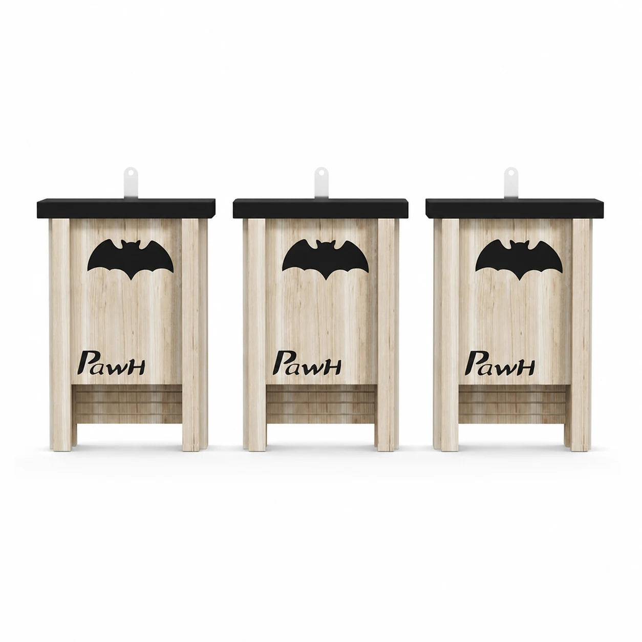 Set van 3 vogelhuisjes met bats — foto 2