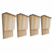 Set van 4 vogelhuisjes met bats 22 × 12 × 34 cm — foto 3