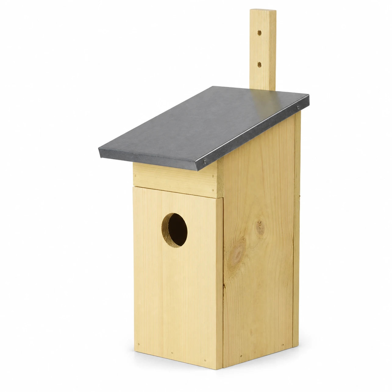 Vogelhuisje beige formaat 22,7 × 18,9 × 39,2 cm — foto 3
