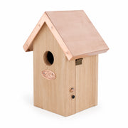 Vogelhuisje met dak koper ingang 30 mm — foto 3