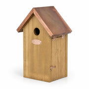 Vogelhuisje compact met dak koper ingang 27 mm — foto 3