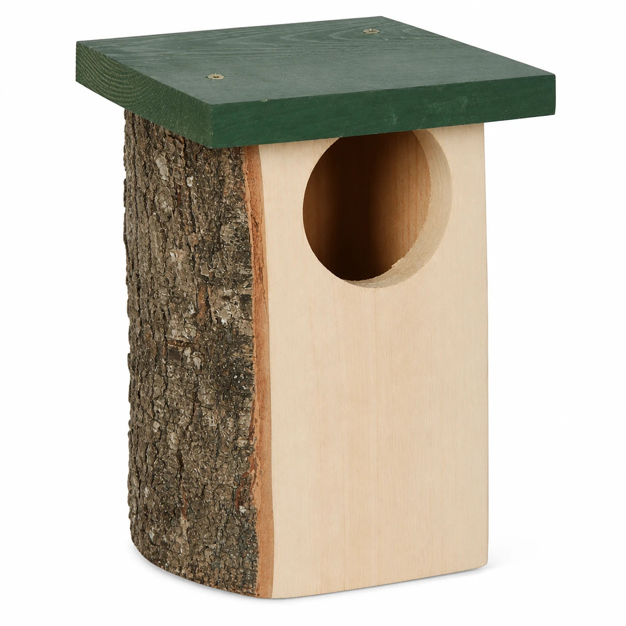 Vogelhuisje van schors — foto 3