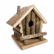 Houten vogelhuisje bruin formaat 20 × 17 × 19 cm — foto 3