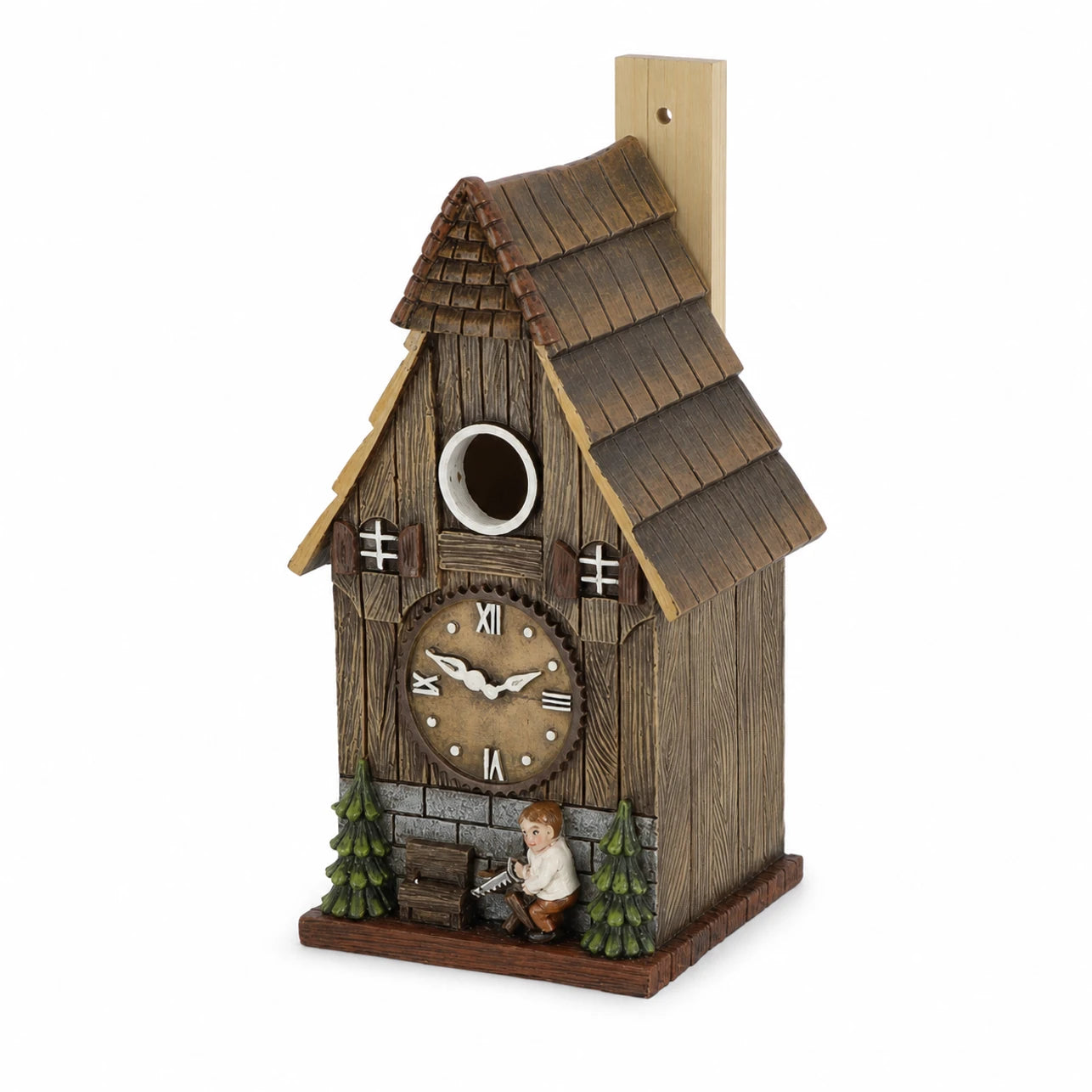 Houten vogelhuisje formaat 14,4 × 13,1 × 25,2 cm — foto 3