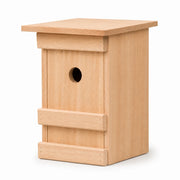 Vogelhuisje oranje met voorkant afneembaar — foto 3