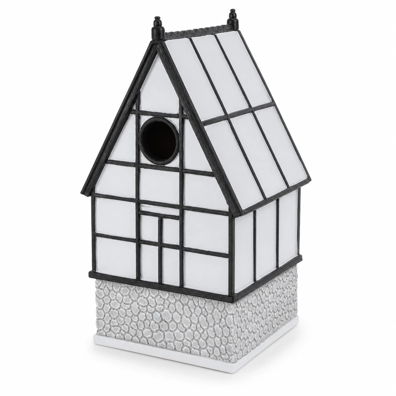 Vogelhuisje decoratief met voorkant met timber-framed — foto 3