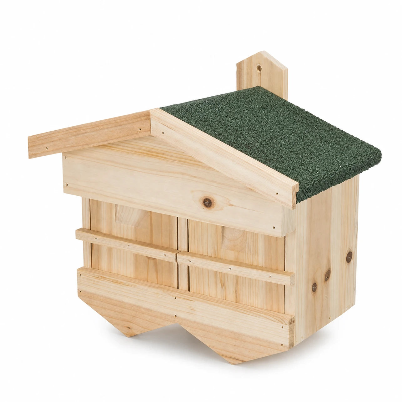 Vogelhuisje van grenen bruin formaat 33 × 30 × 21 cm — foto 3