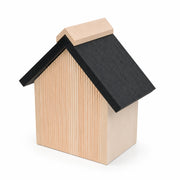 Vogelhuisje wand-mounted van hout natuurlijk — foto 3