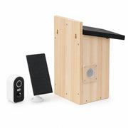 Vogelhuisje wand-mounted van hout bruin — foto 3