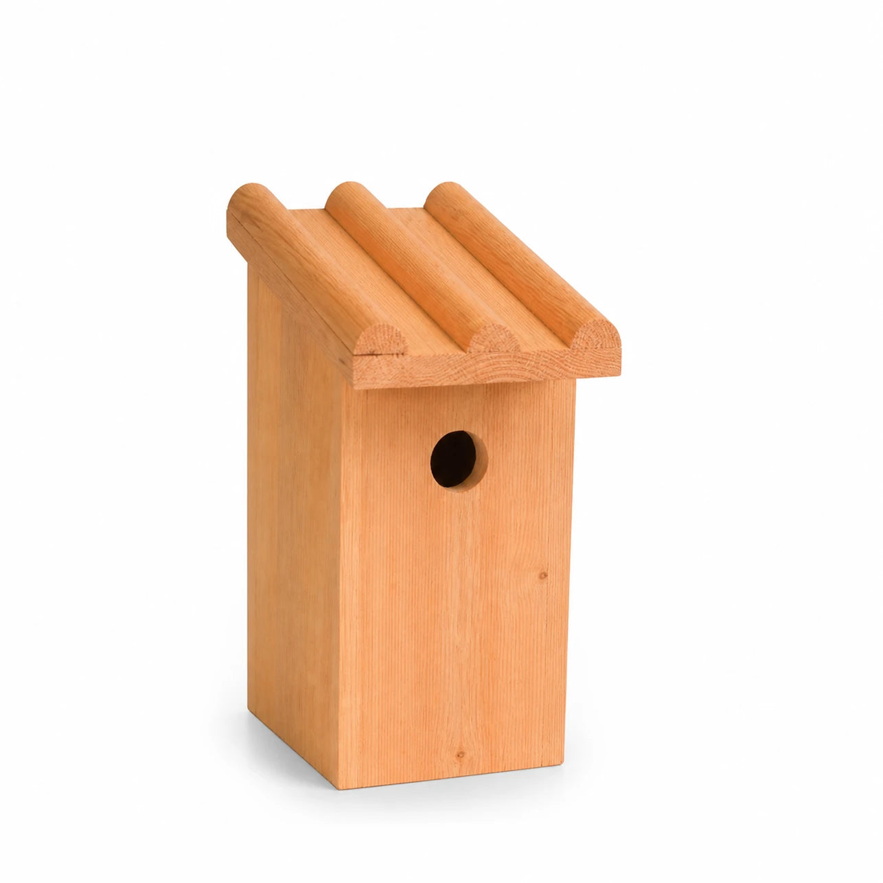 Vogelhuisje van grenen bruin formaat 17 × 14 × 27 cm — foto 3