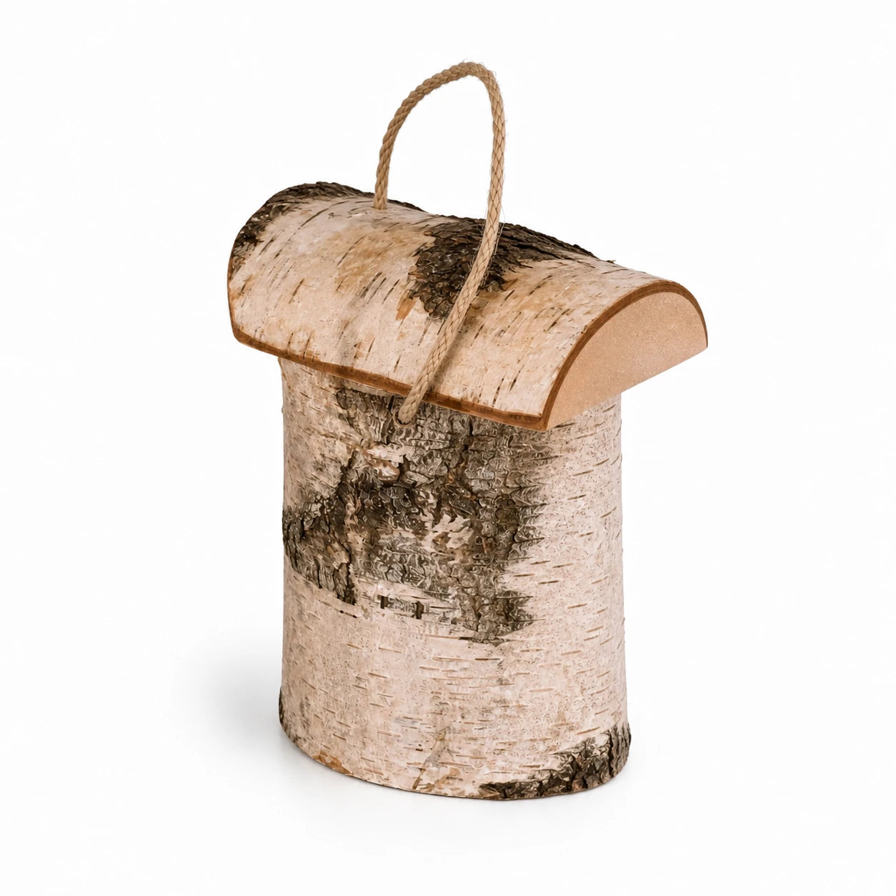 Vogelhuisje van berk klein model — foto 3