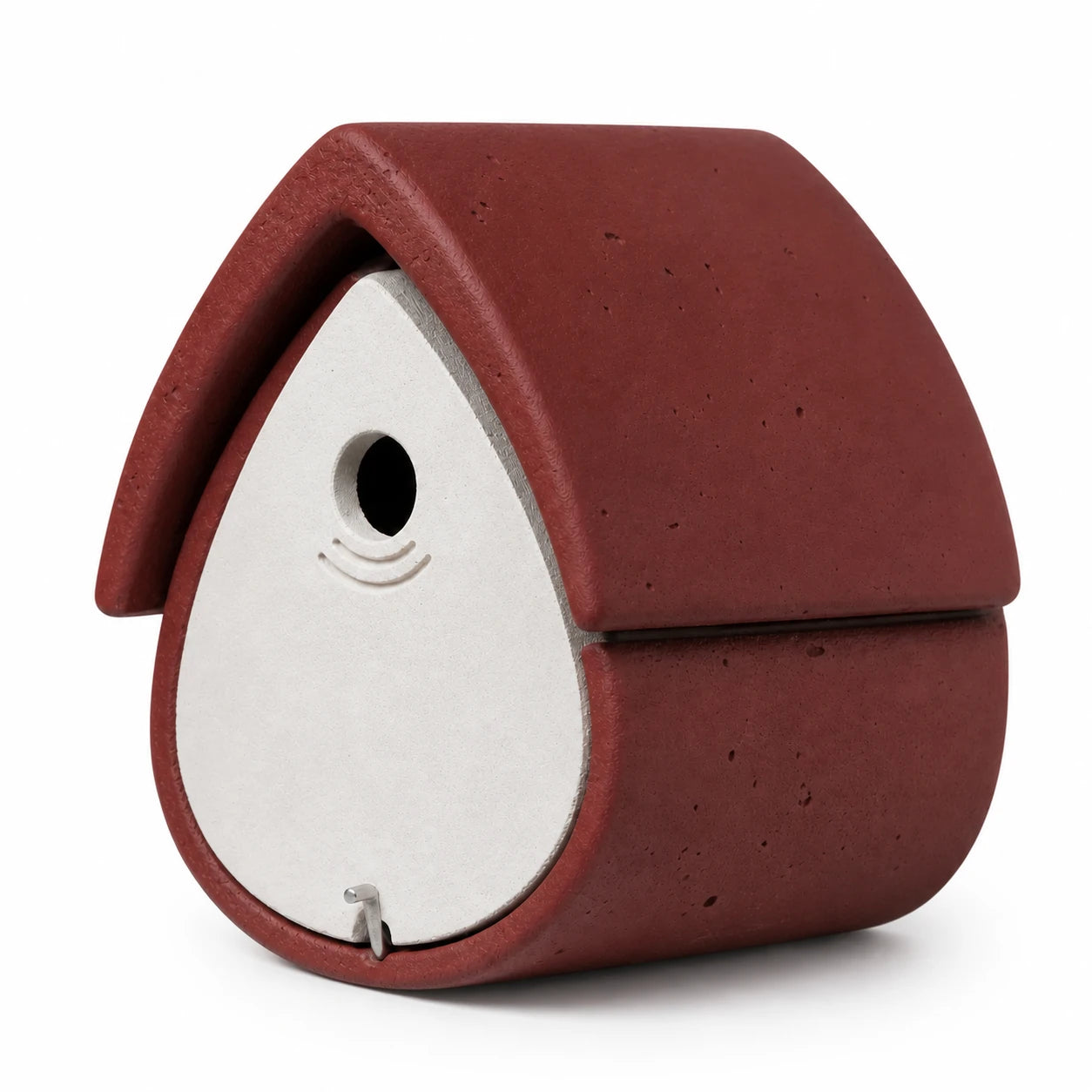 Vogelhuisje wand-mounted rood — foto 3