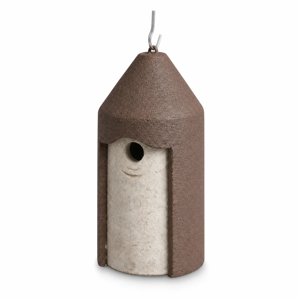 Vogelhuisje kleurrijk van houtbeton — foto 3