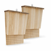 Set van 2 vogelhuisjes met bats 22 × 12 × 34 cm — foto 3