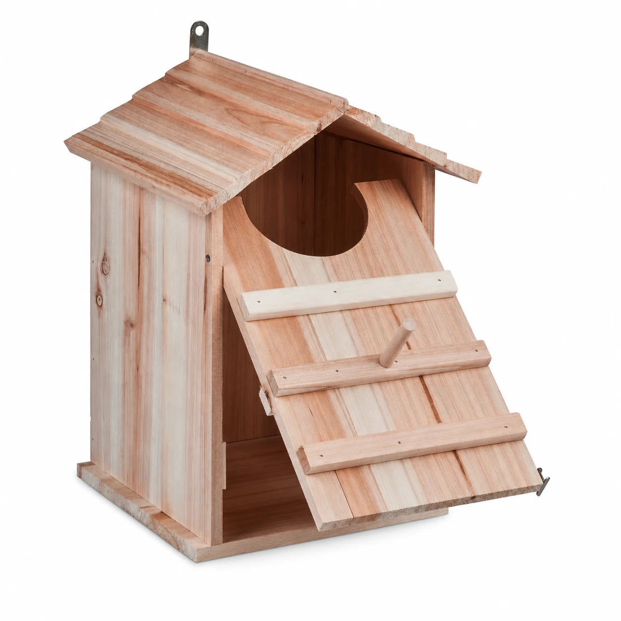 Houten vogelhuisje van spar — foto 3