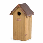 Vogelhuisje slank met dak koper ingang 32 mm — foto 3