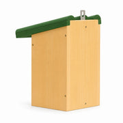 Vogelhuisje minimalistisch van hout — foto 3