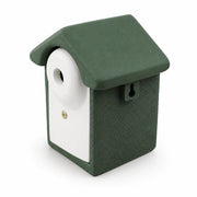 Vogelhuisje groen van houtbeton 28 mm — foto 3
