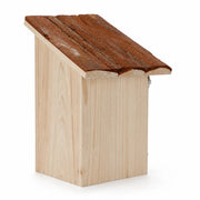 Vogelhuisje met dak van schors ingang 32 mm — foto 3