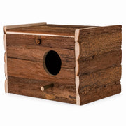 Houten vogelhuisje van schors — foto 3