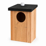 Vogelhuisje verbonden groot formaat met dak zwart — foto 3