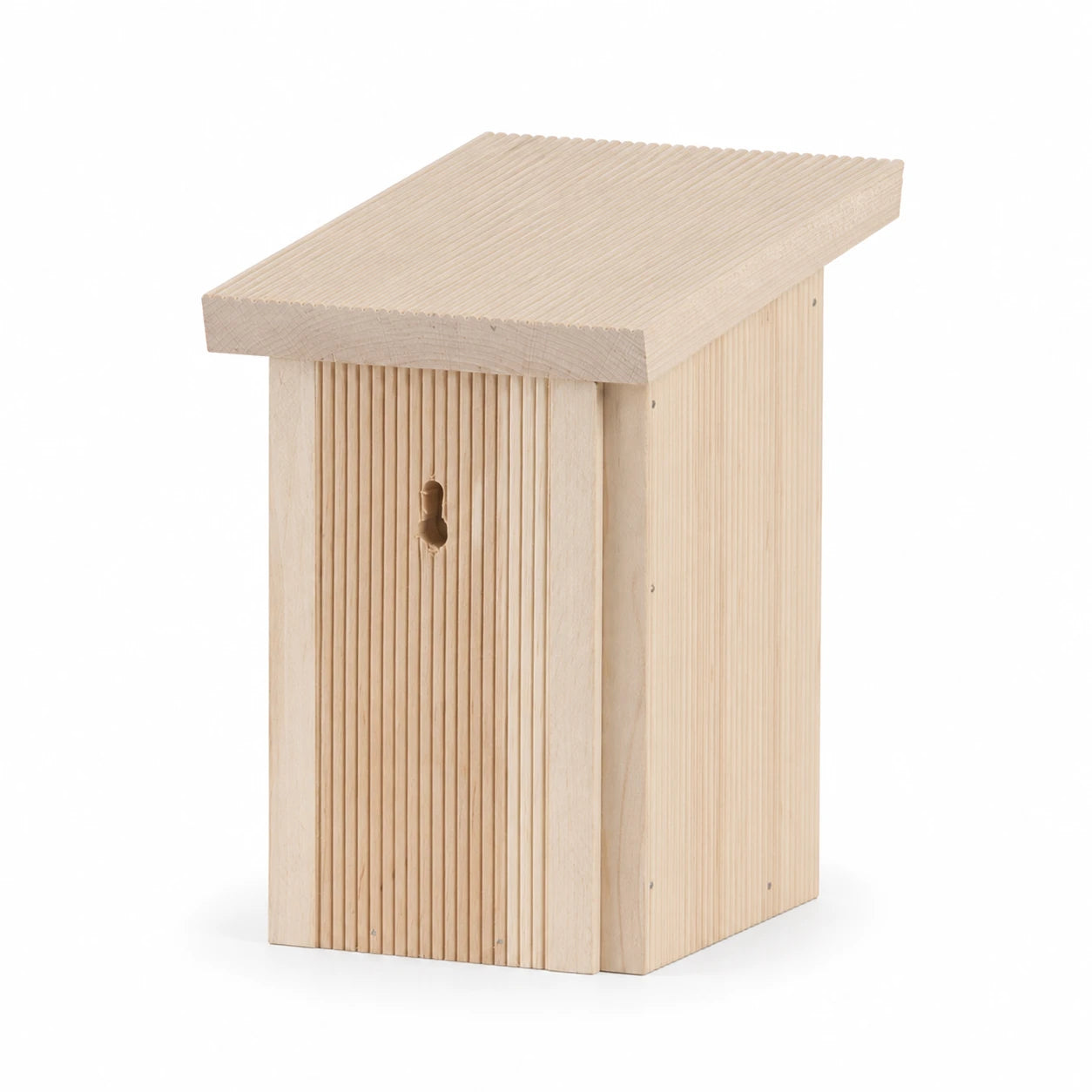 Vogelhuisje compact met voorkant gegroefd 30 mm — foto 3