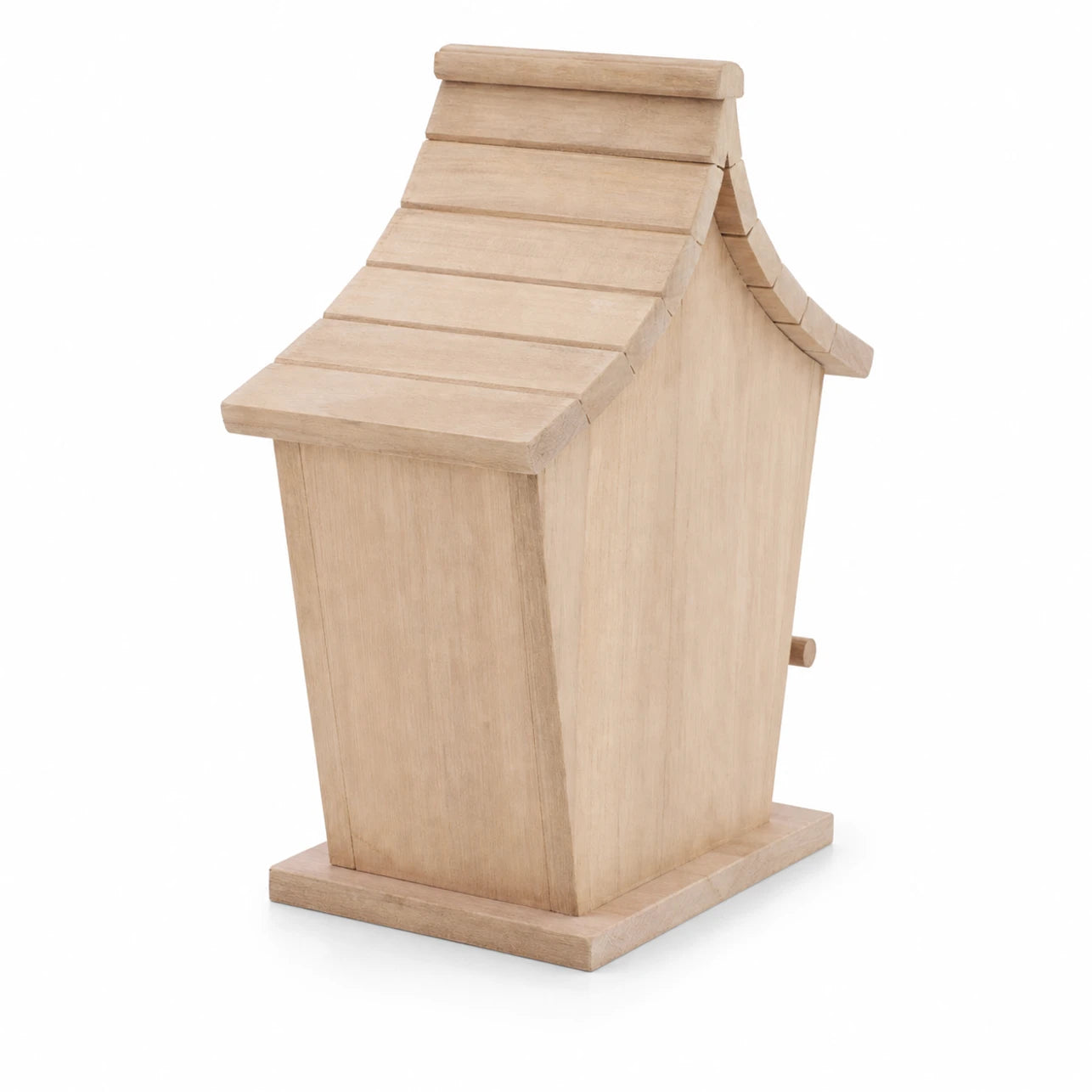 Hangend vogelhuisje van hout formaat 17 × 14 × 12 cm — foto 3