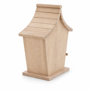 Hangend vogelhuisje van hout formaat 17 × 14 × 12 cm — foto 3