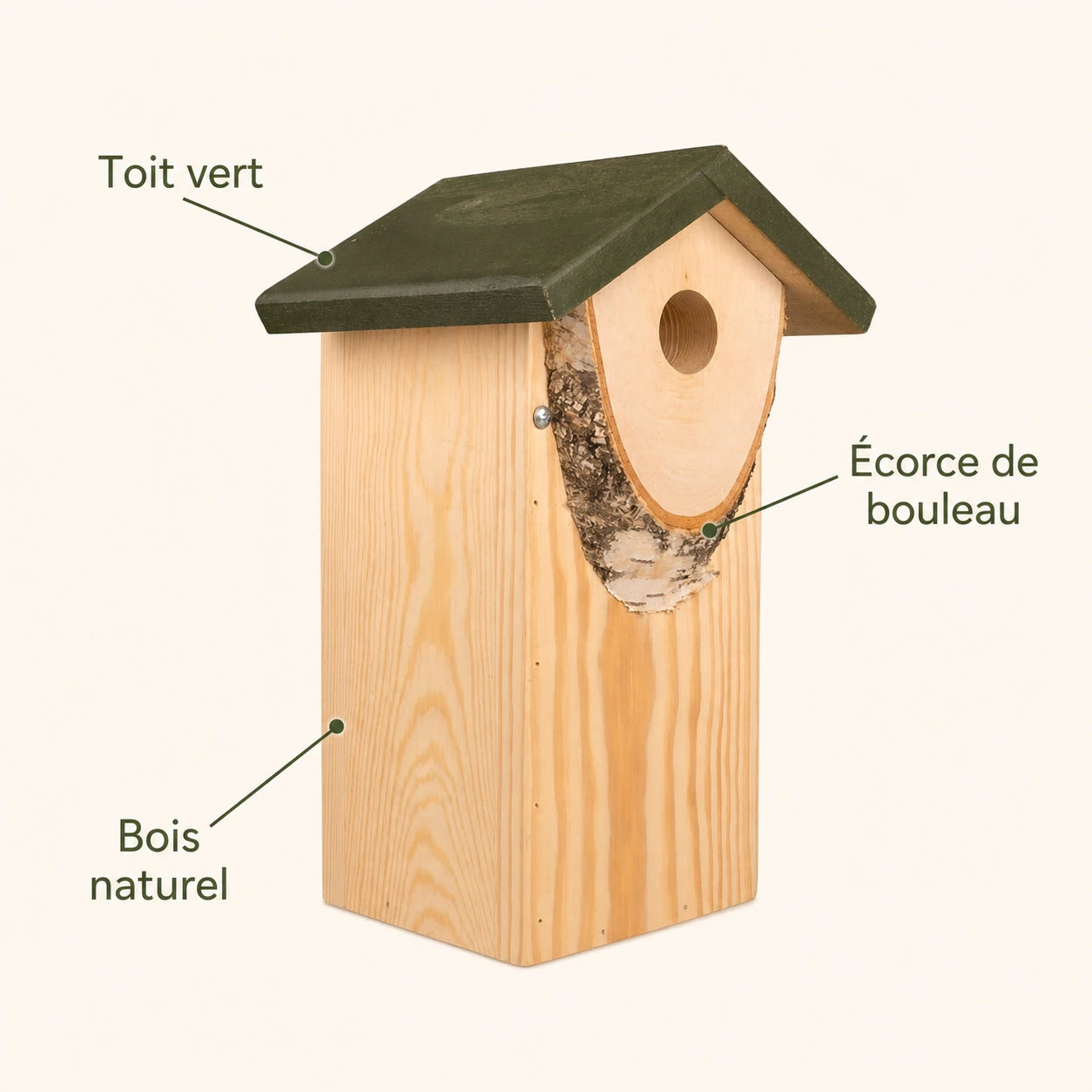 Vogelhuisje chalet van beuk — foto 4