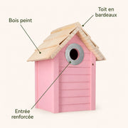 Vogelhuisje roze compact — foto 4