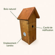 Vogelhuisje geschikt voor camera zonne-energie — foto 4