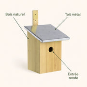 Vogelhuisje spiegel — foto 4