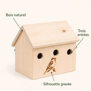 Vogelhuisje villa silhouet — foto 4