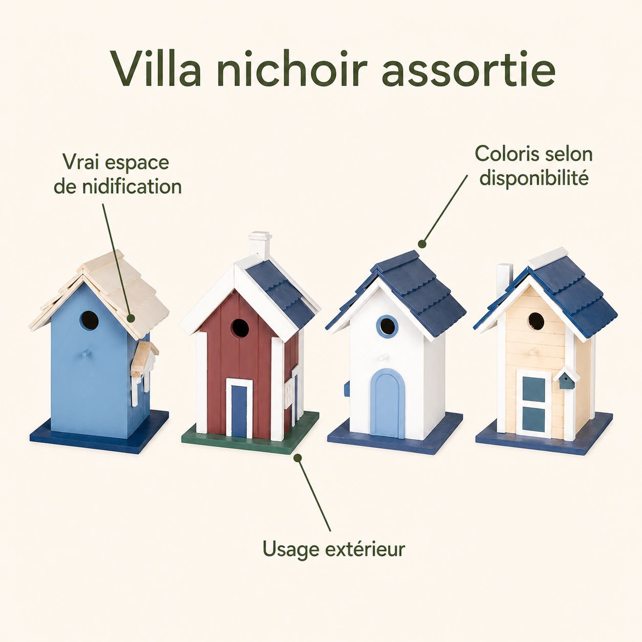 Villa vogelhuisje gemengd — foto 4