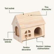 Vogelhuisje duplex transparant — foto 3