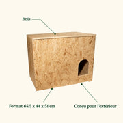 Houten vogelhuisje OSB — foto 4