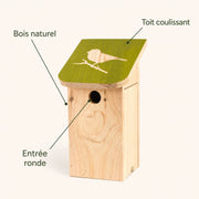 Vogelhuisje schuivend — foto 4