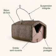 Vogelhuisje semi-open predator-resistant — foto 4