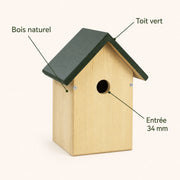 Vogelhuisje ruim ingang 34 mm — foto 4