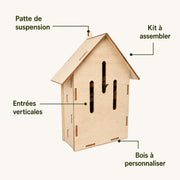 Vogelhuisje design hout — foto 3