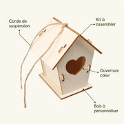 Vogelhuisje hart creatief — foto 3