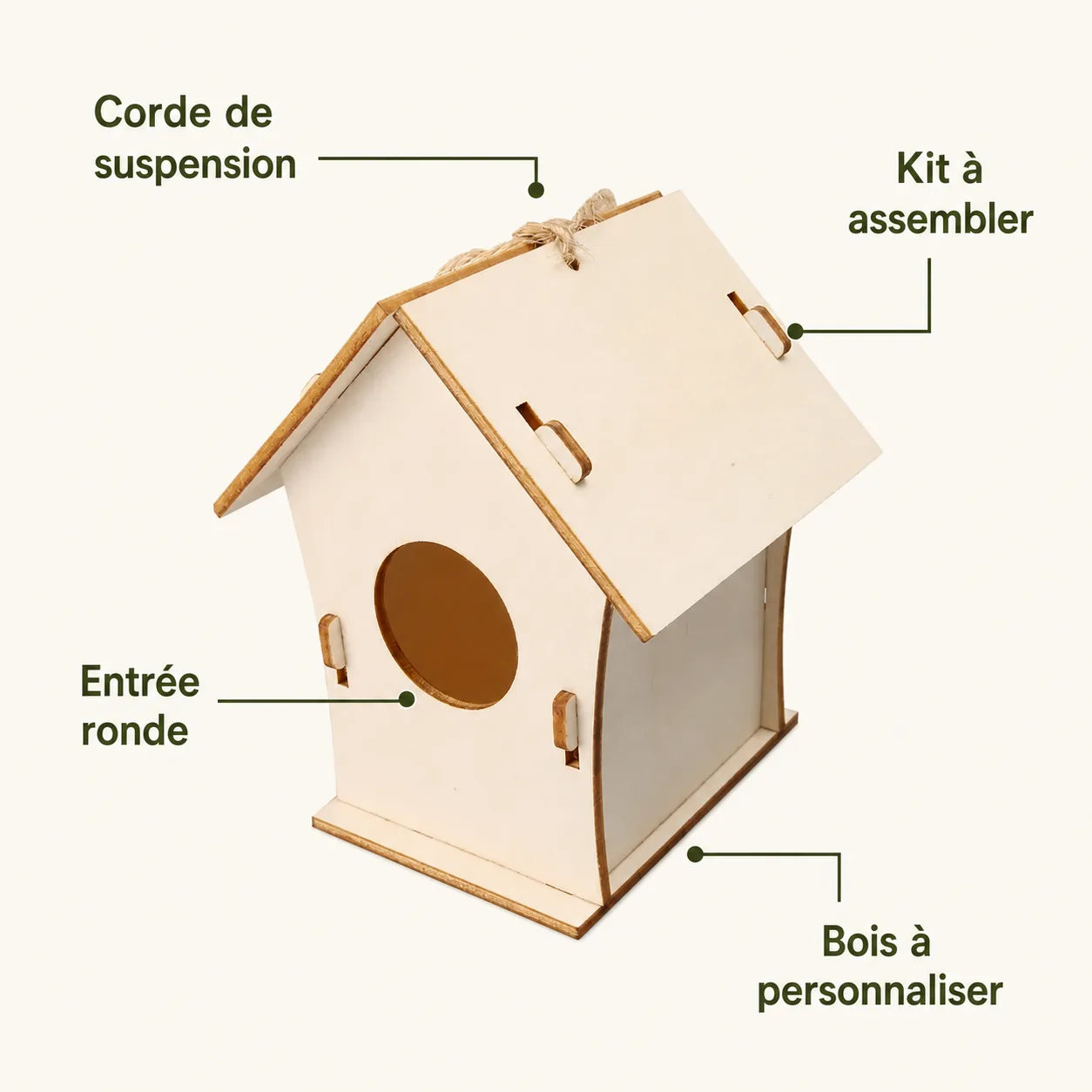Vogelhuisje klassiek creatief — foto 3