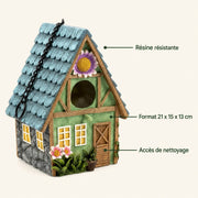 Vogelhuisje buiten knus 21 × 15 × 13 cm — foto 4