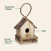 Vogelhuisje decoratief hangend — foto 4