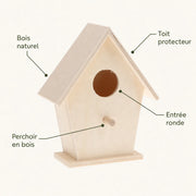 Vogelhuisje huis klassiek — foto 3