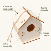 Vogelhuisje afgerond creatief — foto 3